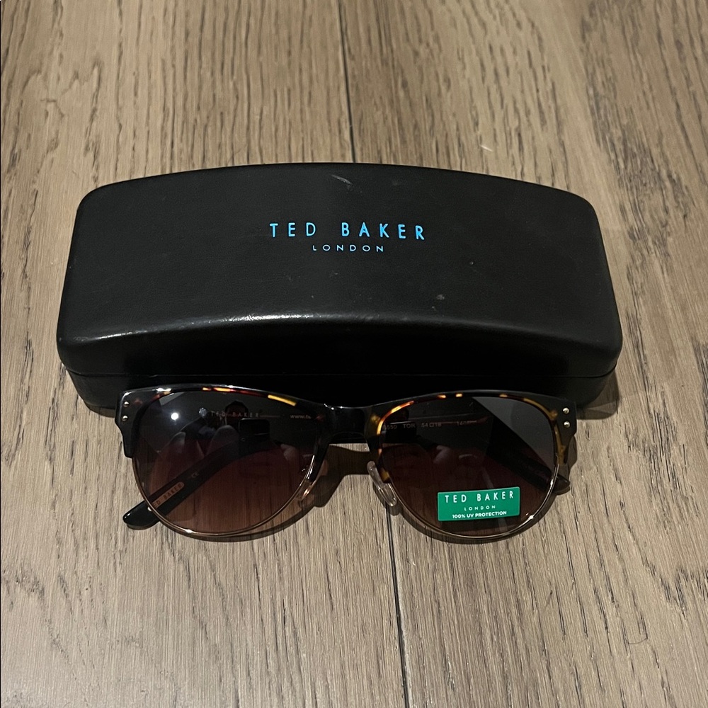 Ted Baker Brown Gradient Sunglasses